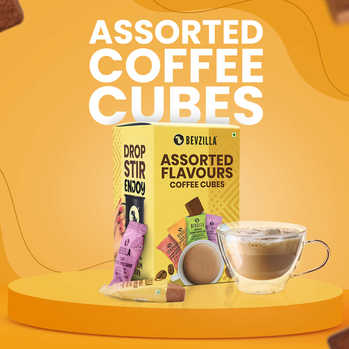 Assorted Coffee Cubes 100g - Image 1