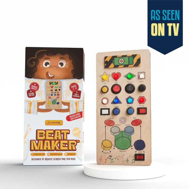 Montessori Beat Maker Busy Board - V9 Rechargeable