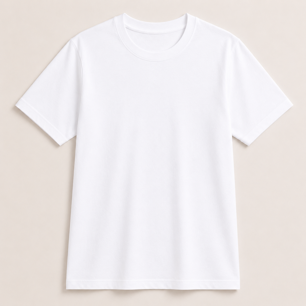 Men's Classic Cotton T-Shirt | 100% Cotton | 135 GSM Lightweight Fabric | Regular Fit | Soft & Breathable Everyday Wear