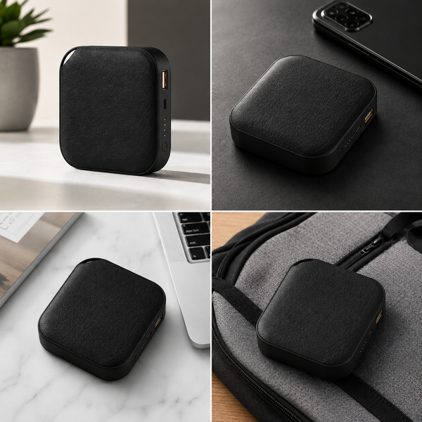 Amytel Mini Power Bank 10000mAh | 15W Fast Charging | Compact Portable Pocket Size Power Bank | Android & iOS  Compatible | 6 Months Warranty