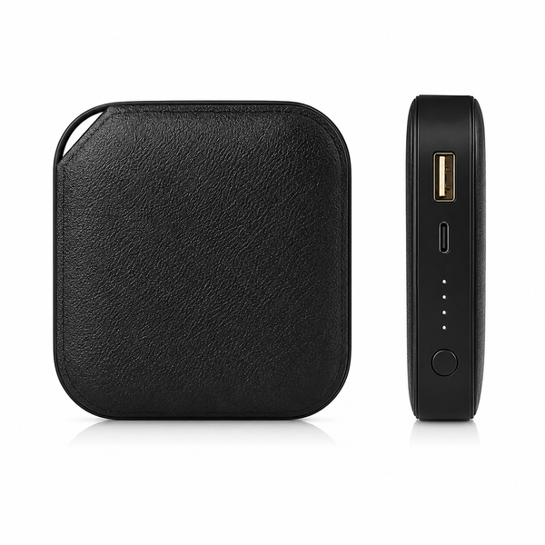 Amytel Mini Power Bank 10000mAh | 15W Fast Charging | Compact Portable Pocket Size Power Bank | Android & iOS  Compatible | 6 Months Warranty