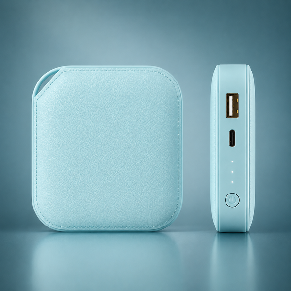 Amytel Mini Power Bank 10000mAh | 15W Fast Charging | Compact Portable Pocket Size Power Bank | Android & iOS  Compatible | 6 Months Warranty