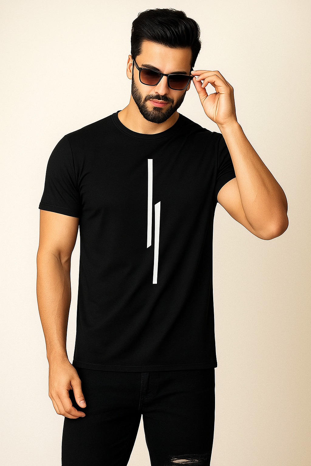 Round Neck Printed T-Shirts - Pack of 3