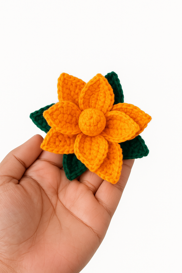Crochet Lotus Flower