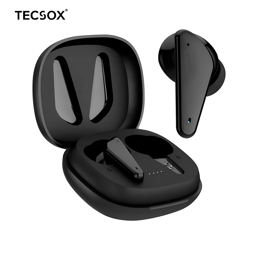 TecSox Pulse Bluetooth Earbuds | Deep Bass