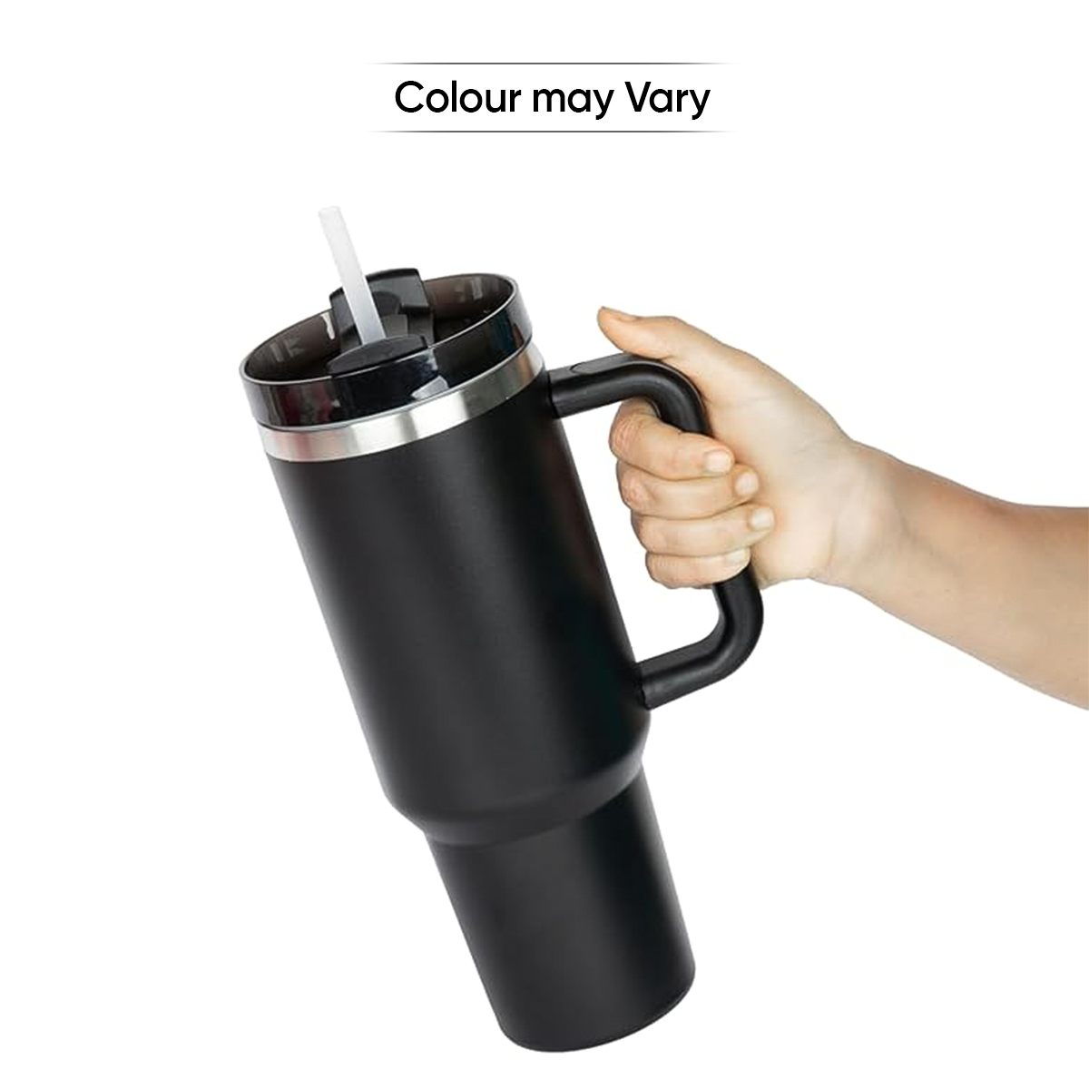 UltraCool 1.2L Steel Tumbler | With Handle & Straw (Color may Vary)