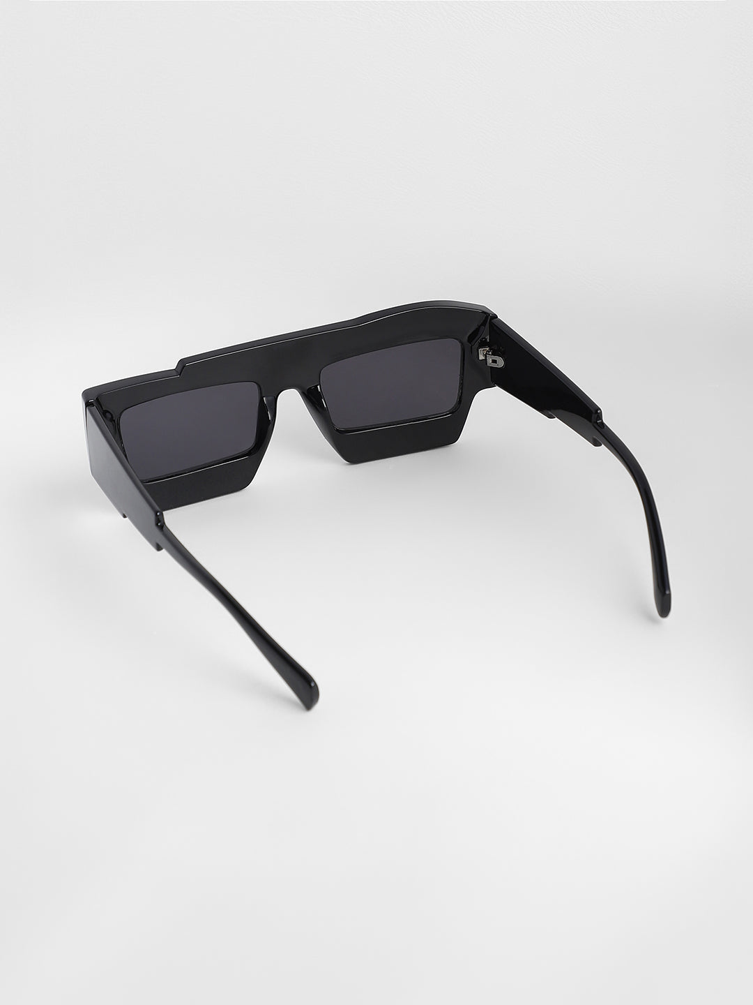 Buy Men's The Zig-Zag Wayfarer Sunglasses - Onyx Black in India at