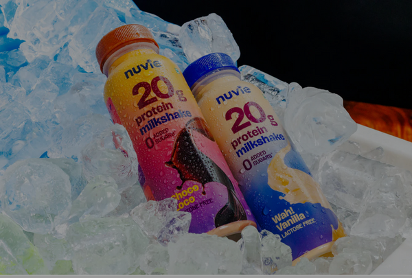 Nuvie 20 gm Protein Shake - 2 Flavors Variety Pack