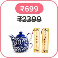 Rakhi Tea Pot Combo