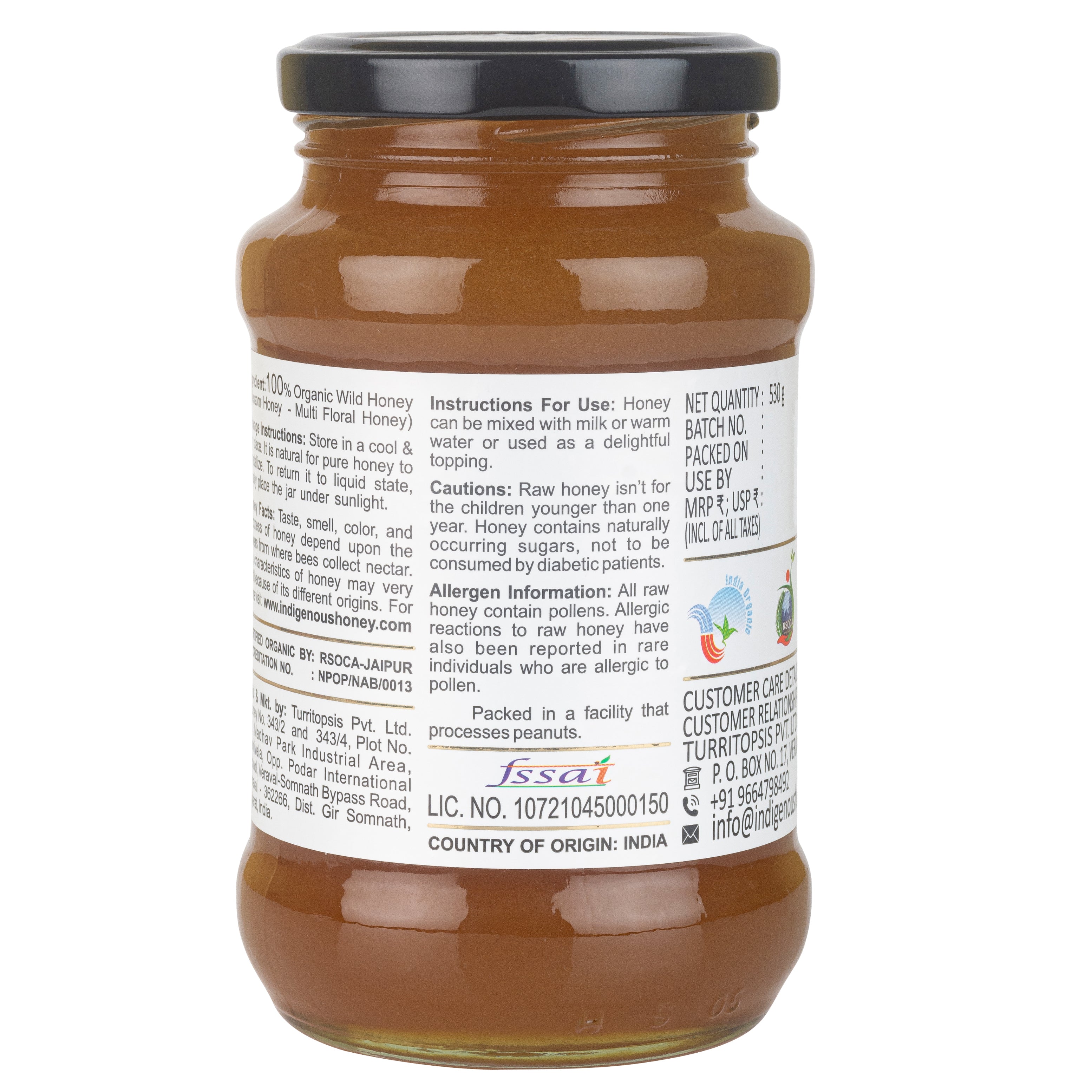 Buy Certified Organic Wild Honey in India at Best Price - Zop by