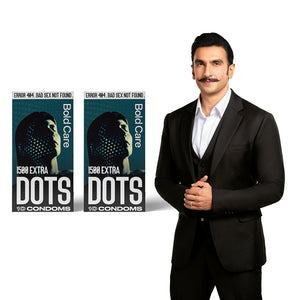 404 by Bold Care Extra Dotted Condoms For Men