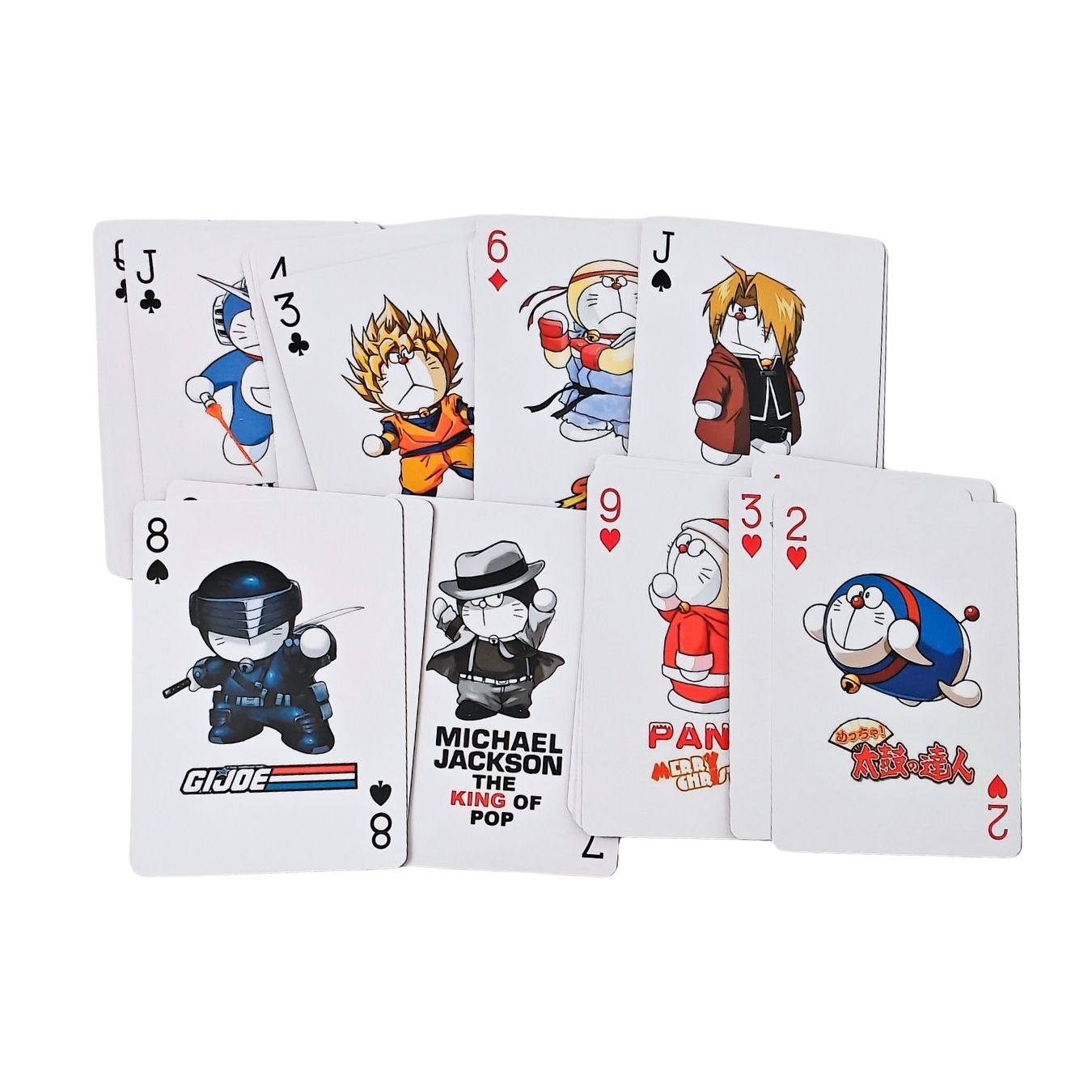 Buy Doremon | Playing cards (each card with an unique pic) in