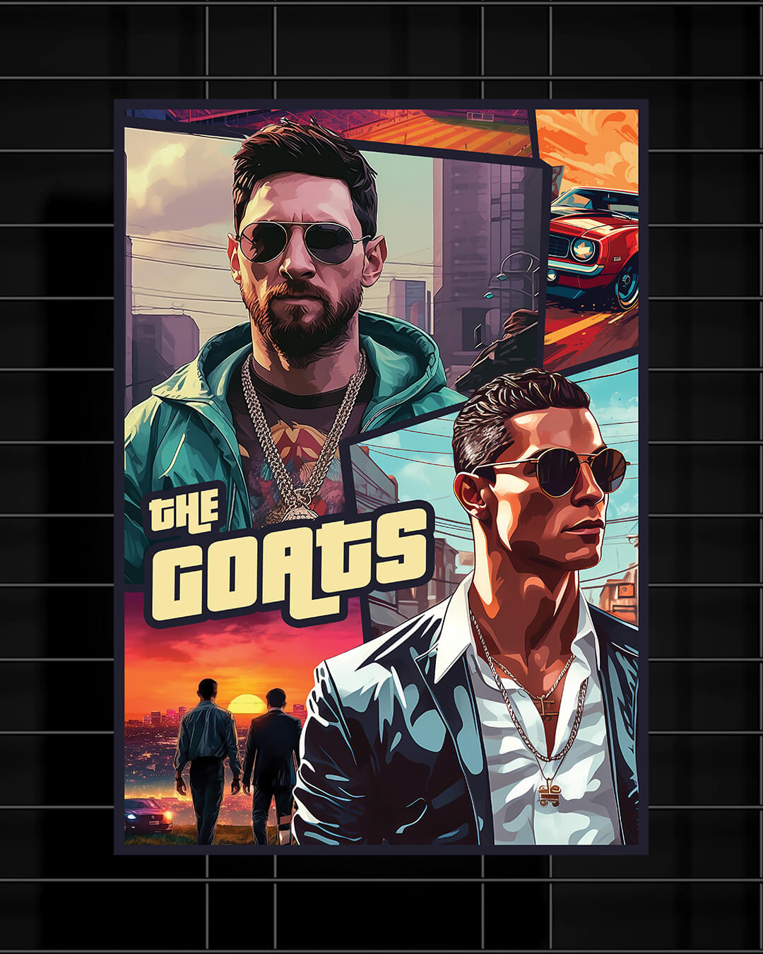 Buy The GOATs - Poster in India at Best Price - Zop