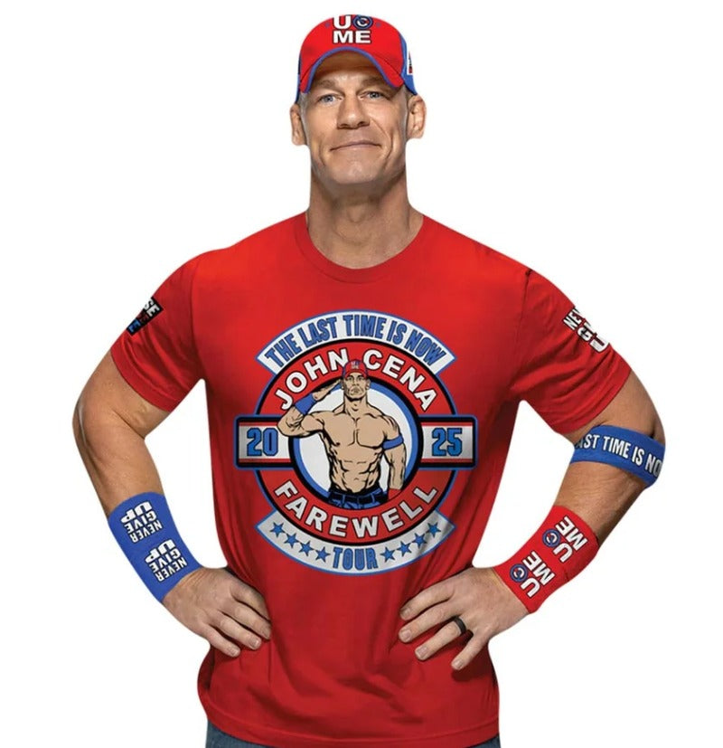 John Cena Retirement Red Tshirt