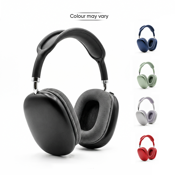 AuraX | P9 Wireless Bluetooth Headphones with Deep Bass & Noise Isolation | Over-Ear Foldable Design