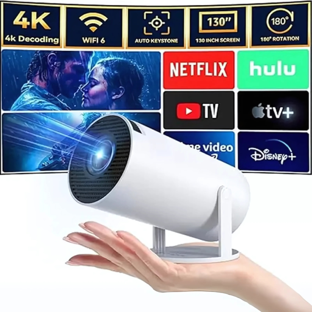 Buy Zenith: Portable WiFi-Enabled HD Smart Projector with 4K Support ...