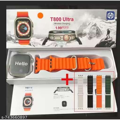 BeatX | T800 Ultra | Smartwatch | Free Size