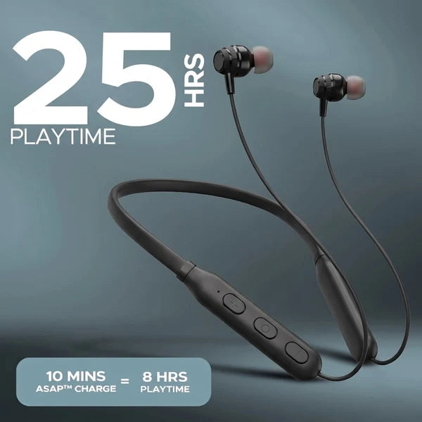 UBON K Series Wireless Bluetooth Neckband Earphones with Type-C Charging
