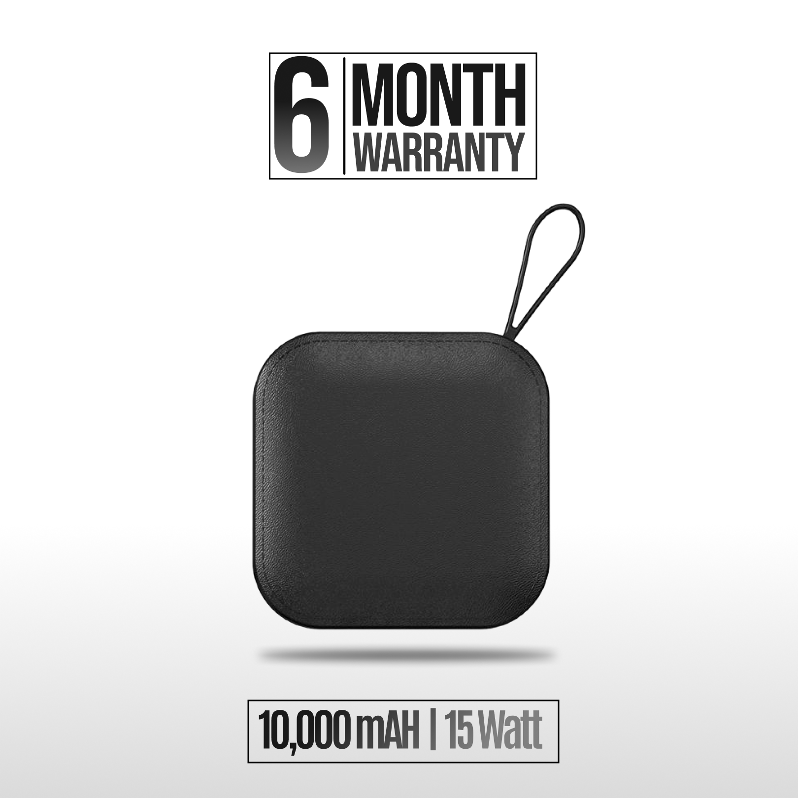 Mini Power Bank with 10,000 mAh Capacity 15 Watt Fast Charging ( With 6 Months Warranty)