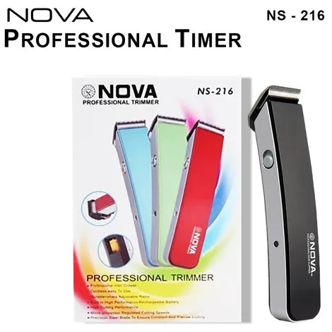 Professional Beard and Hair Trimmer | Stainless Steel Blades | Adjustable Length Settings | Cordless Grooming | Lightweight Design | Assorted colours
