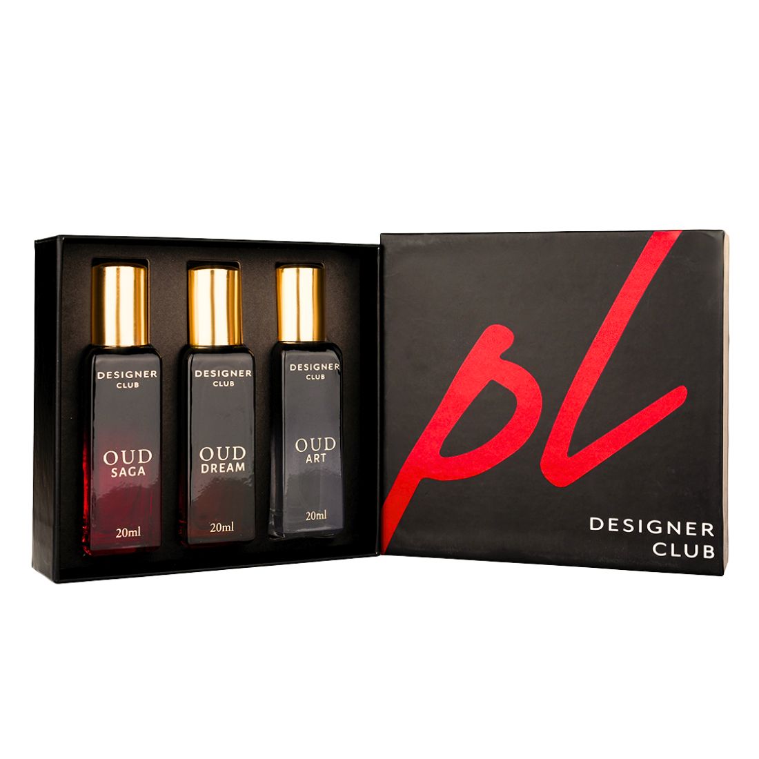Designer Club OUD Collection Gift Set (Pack of 3x20ml) - UNISEX - Shop authentic Indian Beauty by Perfume Lounge