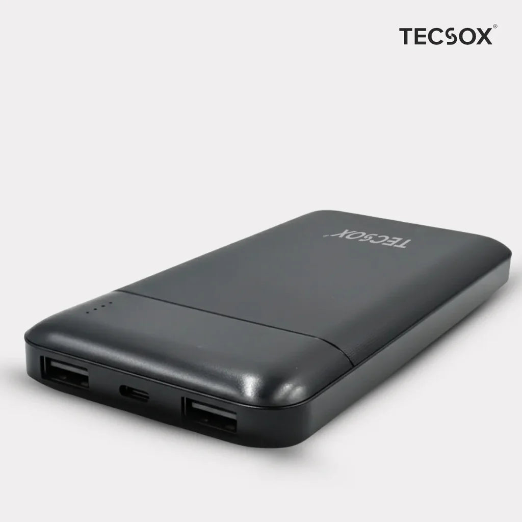 TecSox 10000 mAh Power Bank | 25W